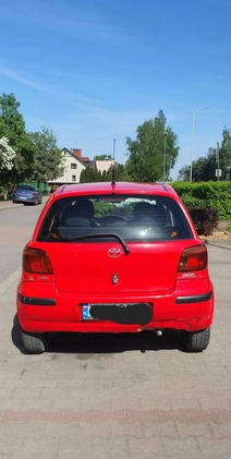 Toyota Yaris cena 4551 przebieg: 340000, rok produkcji 2004 z Debrzno małe 22